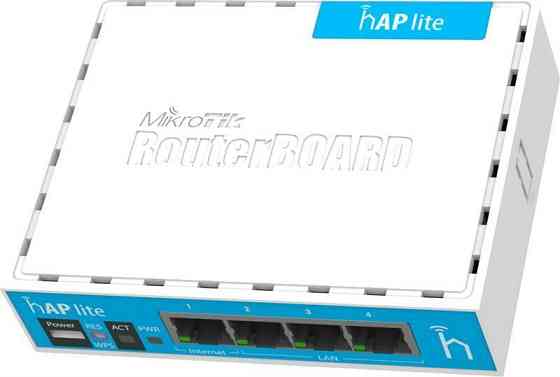 Бездротовий маршрутизатор Mikrotik hAP lite (RB941-2ND) зовнішній адаптер живлення Харків