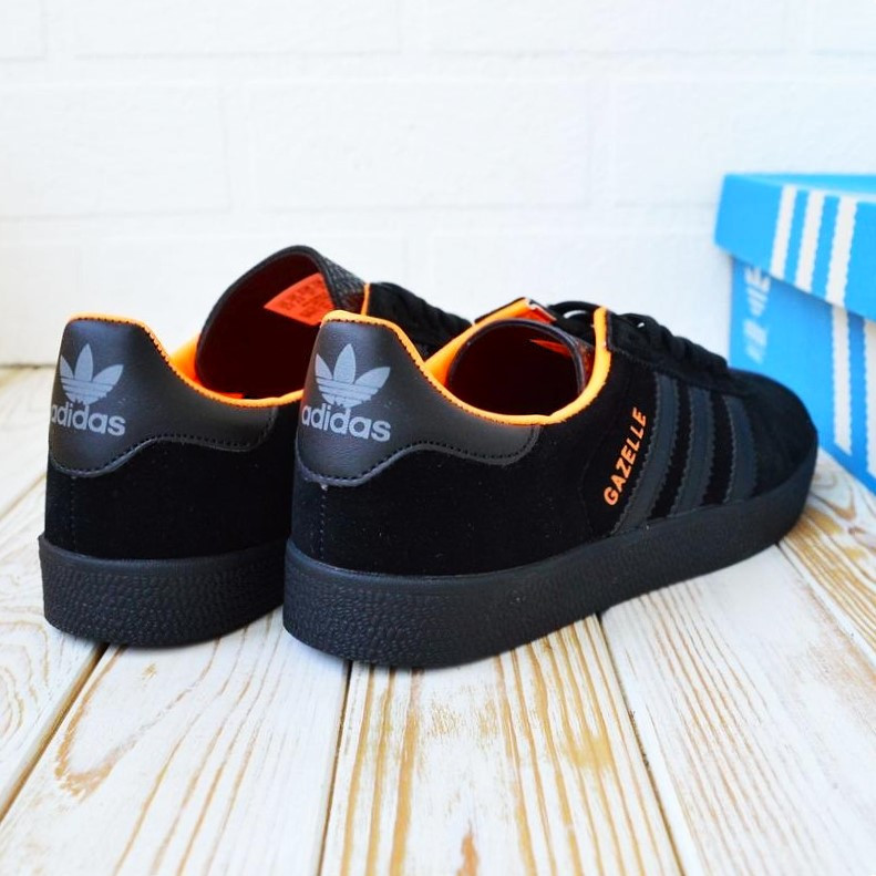 Кроссовки Adidas Gazelle Черные Адидас Мужские Газель Женские (размеры: 36,37,38,39,40,41) Видео Обзор Днепр - изображение 10