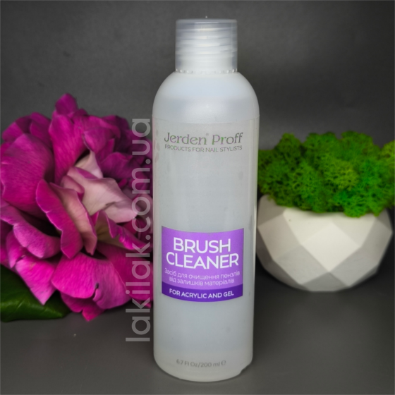 Засіб для очищення пензлів Jerden Proff Brush Cleaner 200мл Херсон