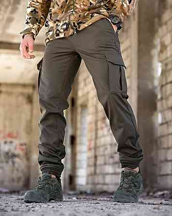 Зимові штани soft shell BANDIT олива ТР6407 Київ