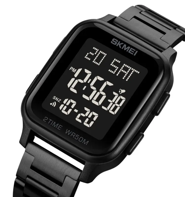 Мужские наручные часы Skmei 1859 на браслете (Черный) Винница - изображение 3
