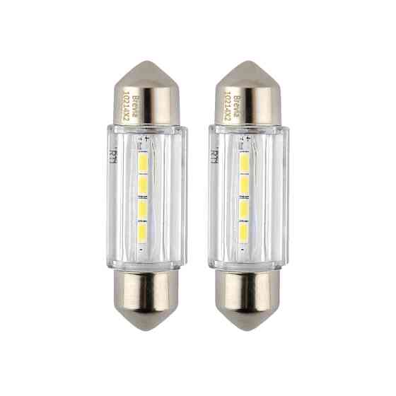Автолампа Brevia S-Power LED C5W (C10W) T11x36 180Lm 4x2835SMD 12V CANbus, 2шт Львів