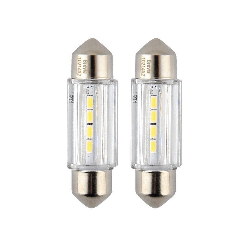 Автолампа Brevia S-Power LED C5W (C10W) T11x36 180Lm 4x2835SMD 12V CANbus, 2шт Львів - фото 3