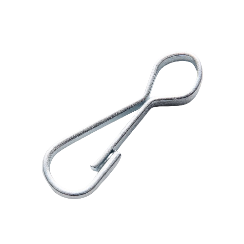 Карабін пружинний 80мм оцинкована сталь APRO Житомир - изображение 1