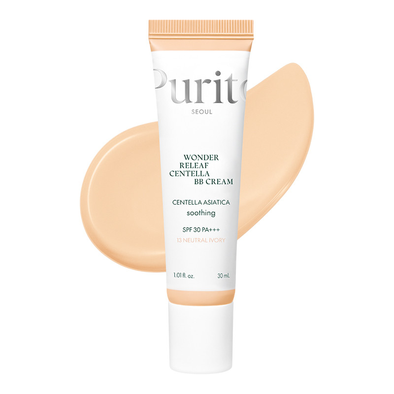 ВВ-крем із екстрактом центели Seoul Wonder Releaf Centella BB Cream №13 Neutral Ivory PURITO 30 мл Київ - фото 1