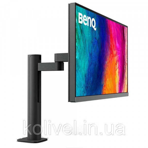 TFT 27" BenQ PD2706UA, 4K UHD, IPS, 99% sRGB, HDR10, HDMI, DP, USB-C, USB-hub, HAS, колонки (9H.LLKLB.QBE) Київ - фото 2