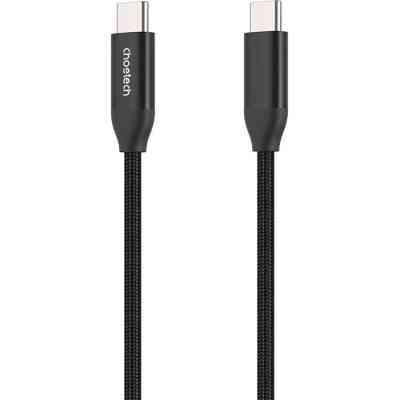 Дата кабель USB-C to USB-C 1.2m USB 3.1 Gen2 240W (50V/5A) Choetech (XCC-1035) Винница