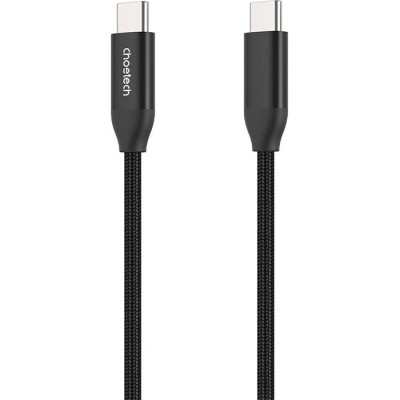 Дата кабель USB-C to USB-C 1.2m USB 3.1 Gen2 240W (50V/5A) Choetech (XCC-1035) Винница - изображение 1