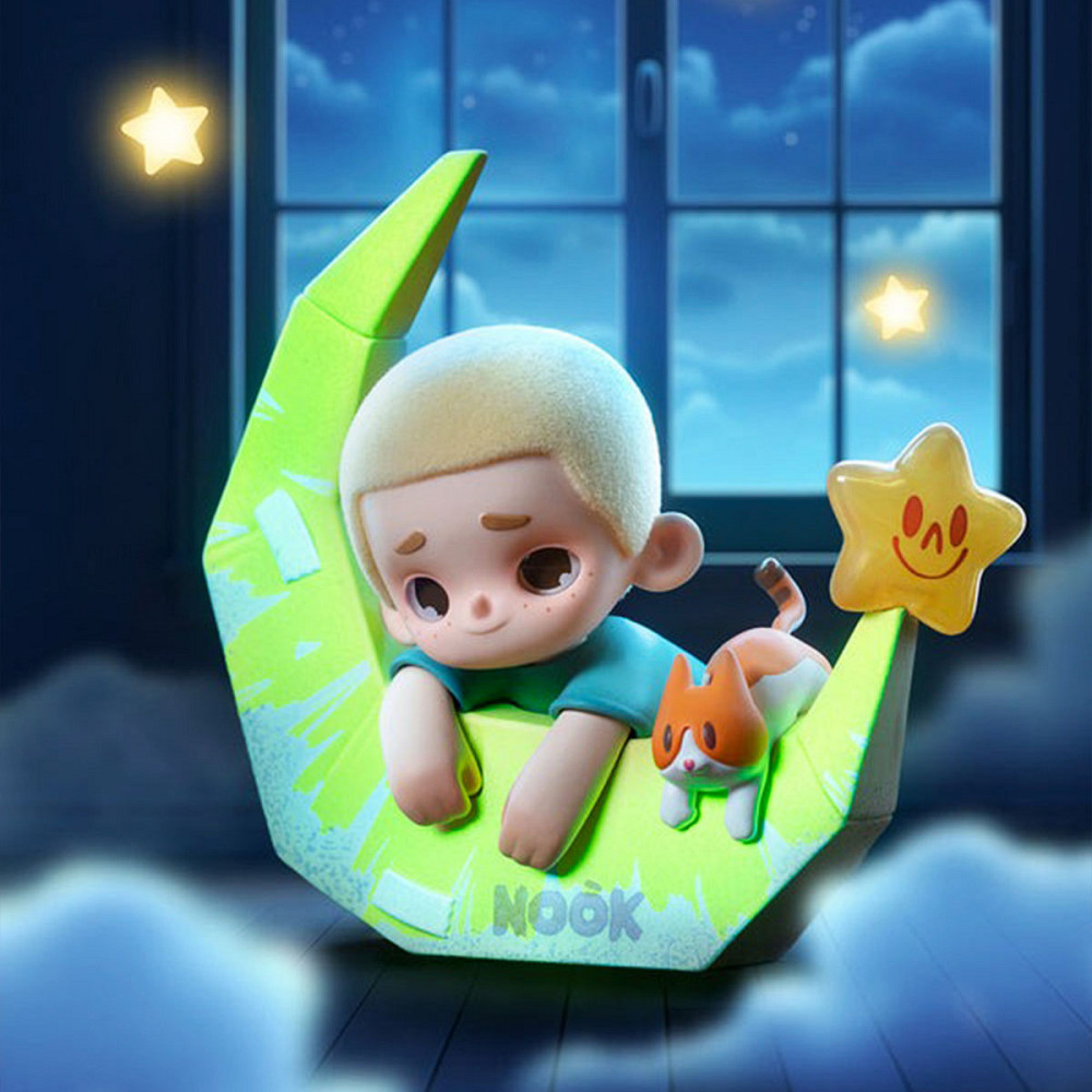 Колекційна фігурка POP TOP 52Toys серії NOOK - Маленький світ Дніпро - фото 5