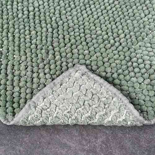 Набір килимків для ванної кімнати 2шт 50*80см+50*50см Ананас нефрит Дариана Житомир