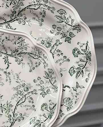 Тарілка порцеляна вінтажний стиль 23,3см "Мейстер" 102-1449 для дому та ресторанів Київ