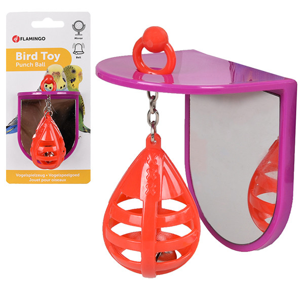 Flamingo Punch Ball ФЛАМІНГО ПАНЧ БОЛ іграшка для птахів Київ - фото 1