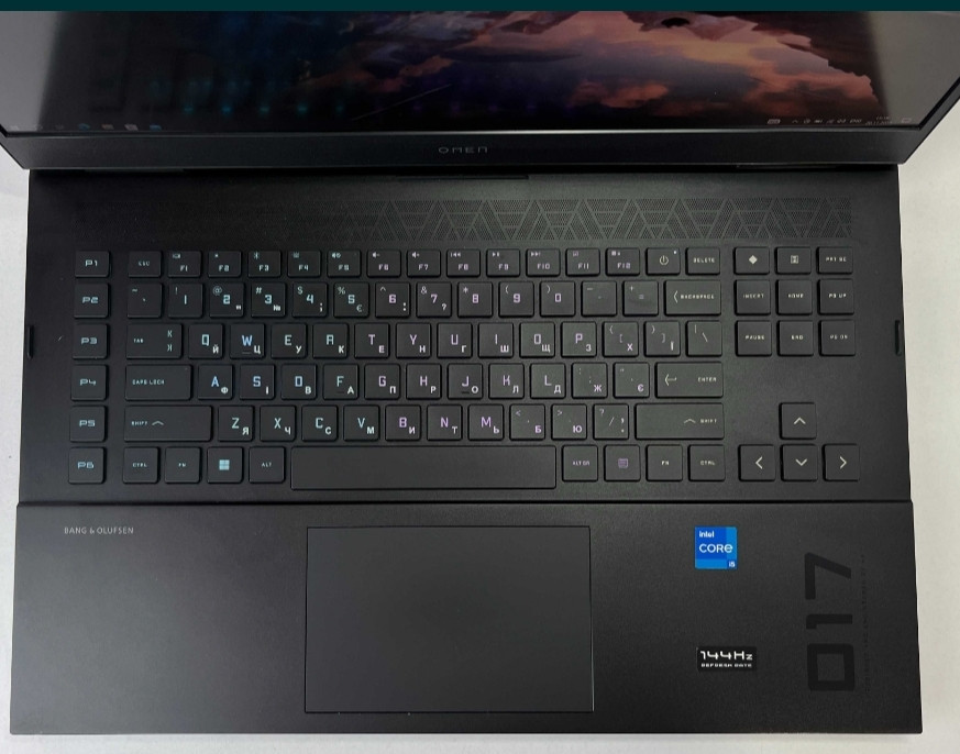 Ноутбук HP OMEN 17 i5-1400H RTX 3060 6Gb 130W144Hz RAM 16 Gb SSD 512Gb Київ - фото 2