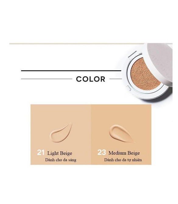 Тональный кушон для лица Увлажнение Cushion Moist Up SPF50 №21 Missha 15 мл Киев - изображение 4