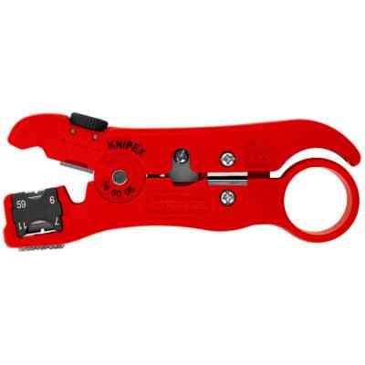 Знімач ізоляції KNIPEX для коаксіального і дата-кабелю (16 60 06 SB) Вінниця