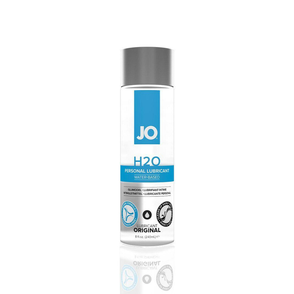 Смазка на водной основе JO H2O ORIGINAL (240 мл) маслянистая и гладкая, растительный глицерин Sex Aura Киев - изображение 1