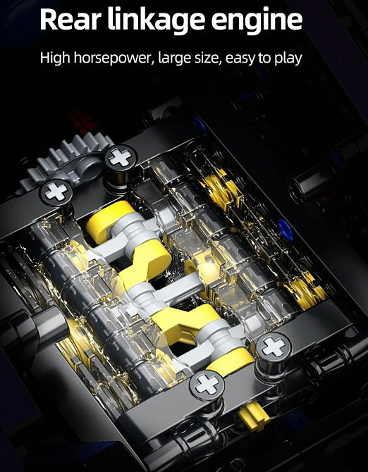 Конструктор Technic Porsche Cyberpunk Лего Техник Порш Киберпанк 1611. Киев - изображение 4