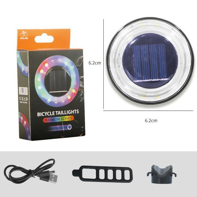 Велофонарь HYD-085-SMD(RGB) NJ-85 Львов - изображение 7