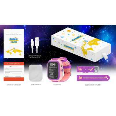 Смарт-часы GARMIX PointPRO-200 4G/GPS/WIFI/VIDEO CALL PINK (1002335) Винница