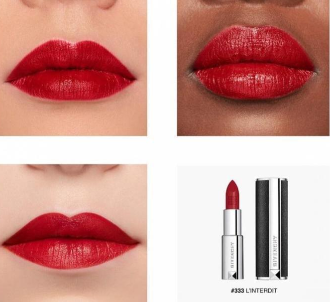 Помада для губ Givenchy (Живанші) Le Rouge Interdit Intense Silk 333 L'INTERDIT Слов'янськ - фото 2