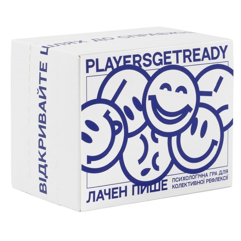 Психологічна гра для колективної рефлексії Players get ready x Лачен пише (4820271180142) ( 13028 ) Харків - фото 1