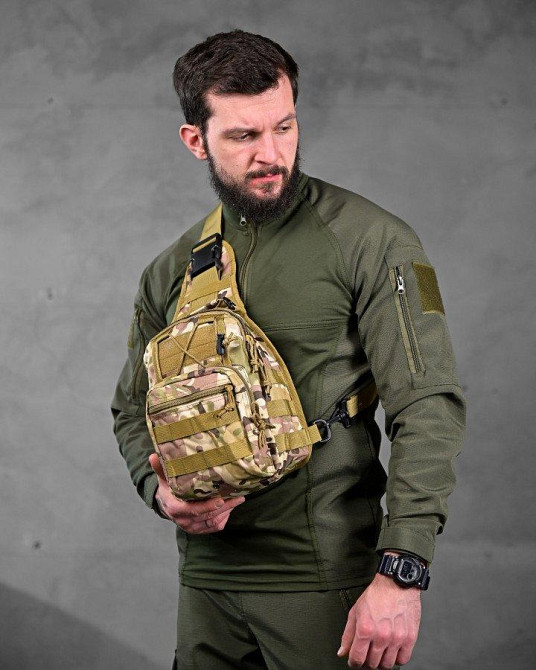 Тактична сумка нагрудна triada мультикам Одеса - фото 2
