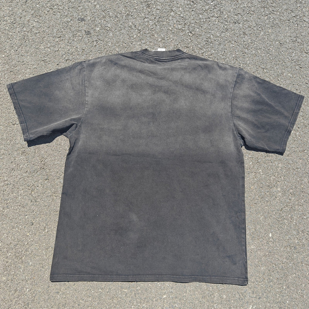 Футболка чоловіча з принтом аніме Аніме Ковбой Бебоп Спіке оверсайз (S/M/L) Черний Дніпро - фото 10