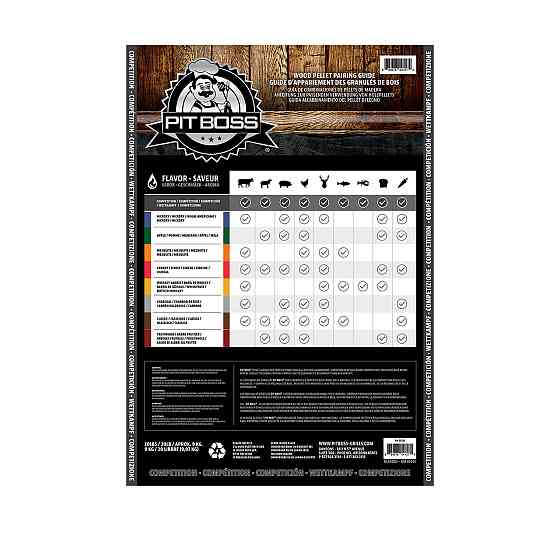 Пелети для гриля Pit Boss, мікс з твердих порід дерев, 9кг.,  55235 Код: 011122 Рівне