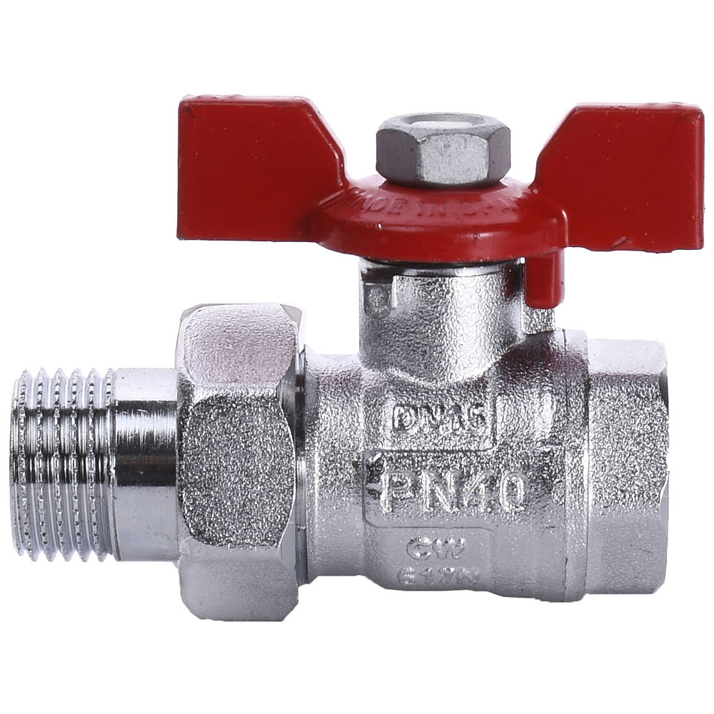 Кран кульовий прямий з американкою ARCO 1/2″ TURIA 0117208 Луцк - изображение 1