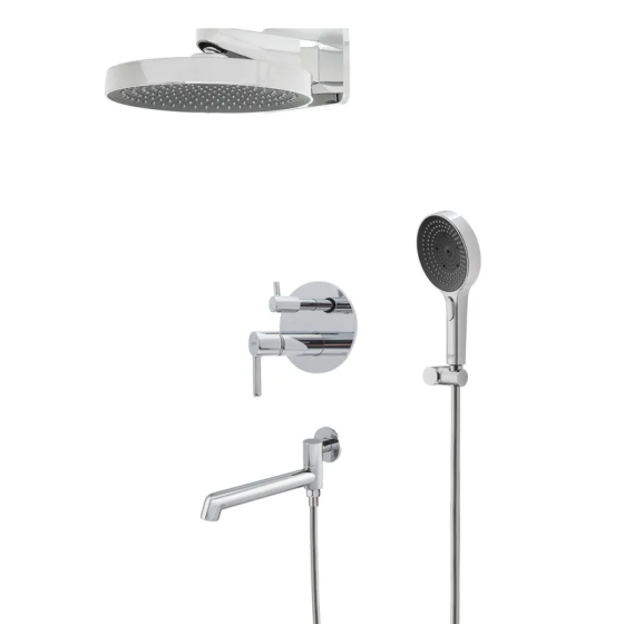 Вбудована душова система Koer KB-66029-01 3 функції, колір хром (KR5483) Київ