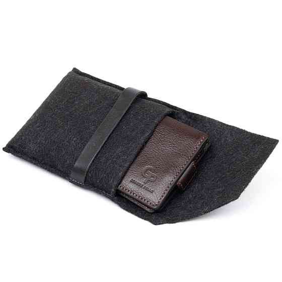 Портмоне горизонтальне Amico на магніті на два відділення (GRANDE PELLE) Київ