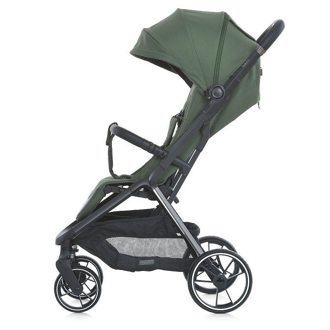 Коляска дитяча El Camino BEYA Khaki Green прогулянкова з чохлом для ніжок в комплекті Зелена (ME 1127-B) Чернігів - фото 4