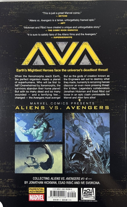 Комікс Марвел Чужі проти Месників Aliens vs Avengers Marvel comics. Харків - фото 7