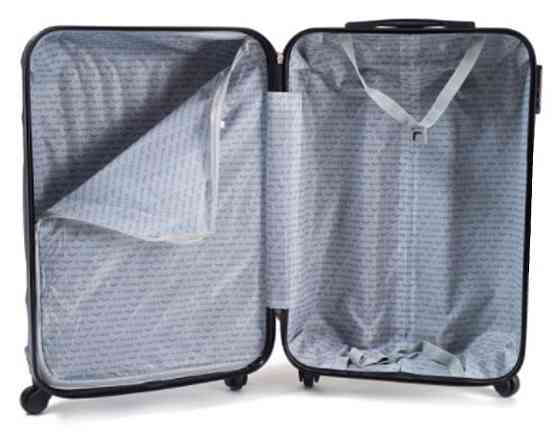 Валіза пластикова WINGS 147 мікро 51 см жовта Київ