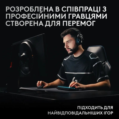 Клавіатура Logitech G Pro X 60 Lightspeed GX Tactile Wireless/Bluetooth UA Black (920-011911) Вінниця - фото 3
