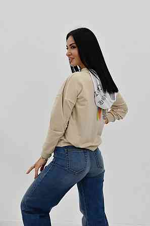 Женская кофта-худи из двунитки Lenox 50-52 Киев