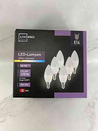 Светодиодная лампа LIVARNO E14 3W 2700K - 6 шт Киев