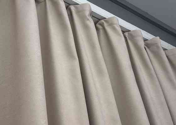 Шторна тканина мікровелюр Petek колір таш 1828ш Київ