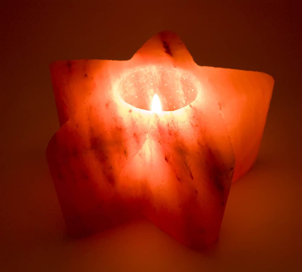 Свічник соляний Зірка Київ - фото 1