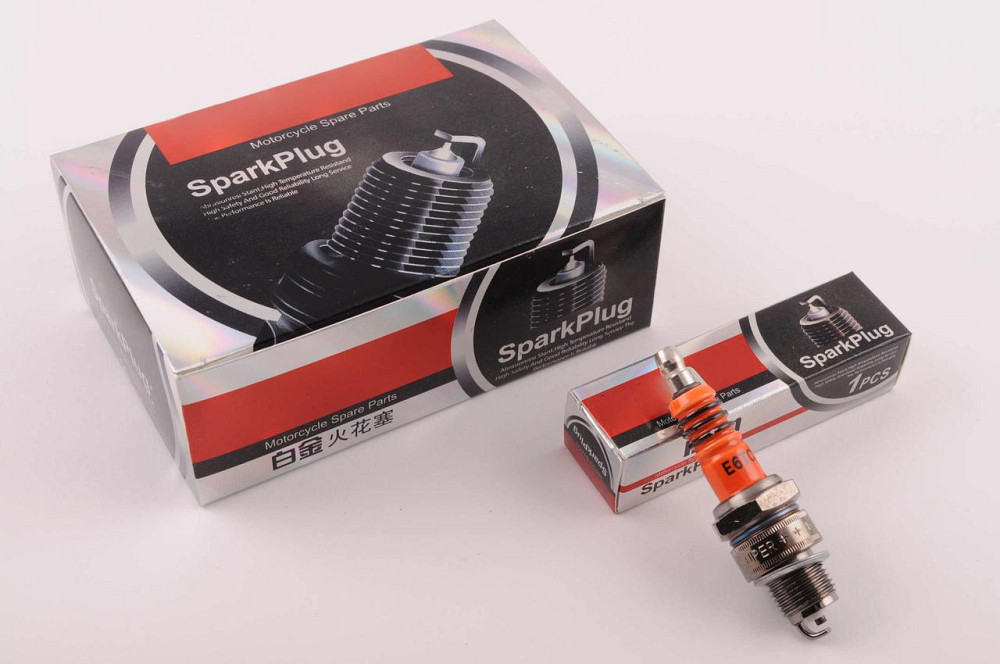 Свічка E6TC M14*1,25 12,7mm (2T скутери 50-125сс) Мукачево - фото 1