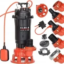 Насос Pompa Do Wody Brudnej Czystej Szamba Rozdrabniacz 100%MIEDŹ Żeliwna PX5000+ Киев