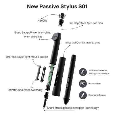 Графічний планшет Parblo Coast 12 Pro Gen2 (COAST12PROG2) Вінниця