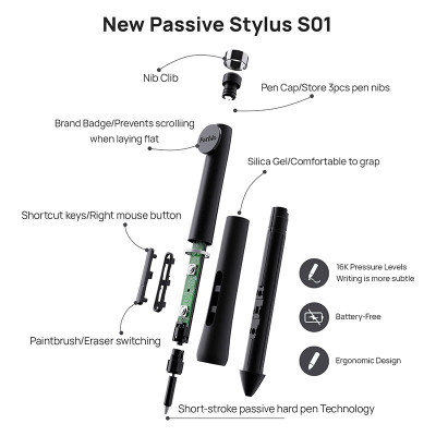 Графічний планшет Parblo Coast 12 Pro Gen2 (COAST12PROG2) Вінниця - фото 2