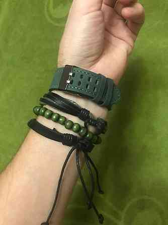 Часы мужские LIANDU Green + браслеты Киев