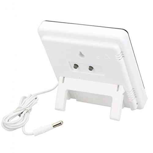 Цифровий термометр годинник гігрометр з датчиком HTC-2 Вінниця