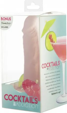 Фалоімітатор на присосці Cocktails by Addiction – Peach Bellini Львів