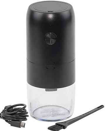 Электрическая кофемолка с регулировкой помола и зарядкой Type-C,ins563 Киев