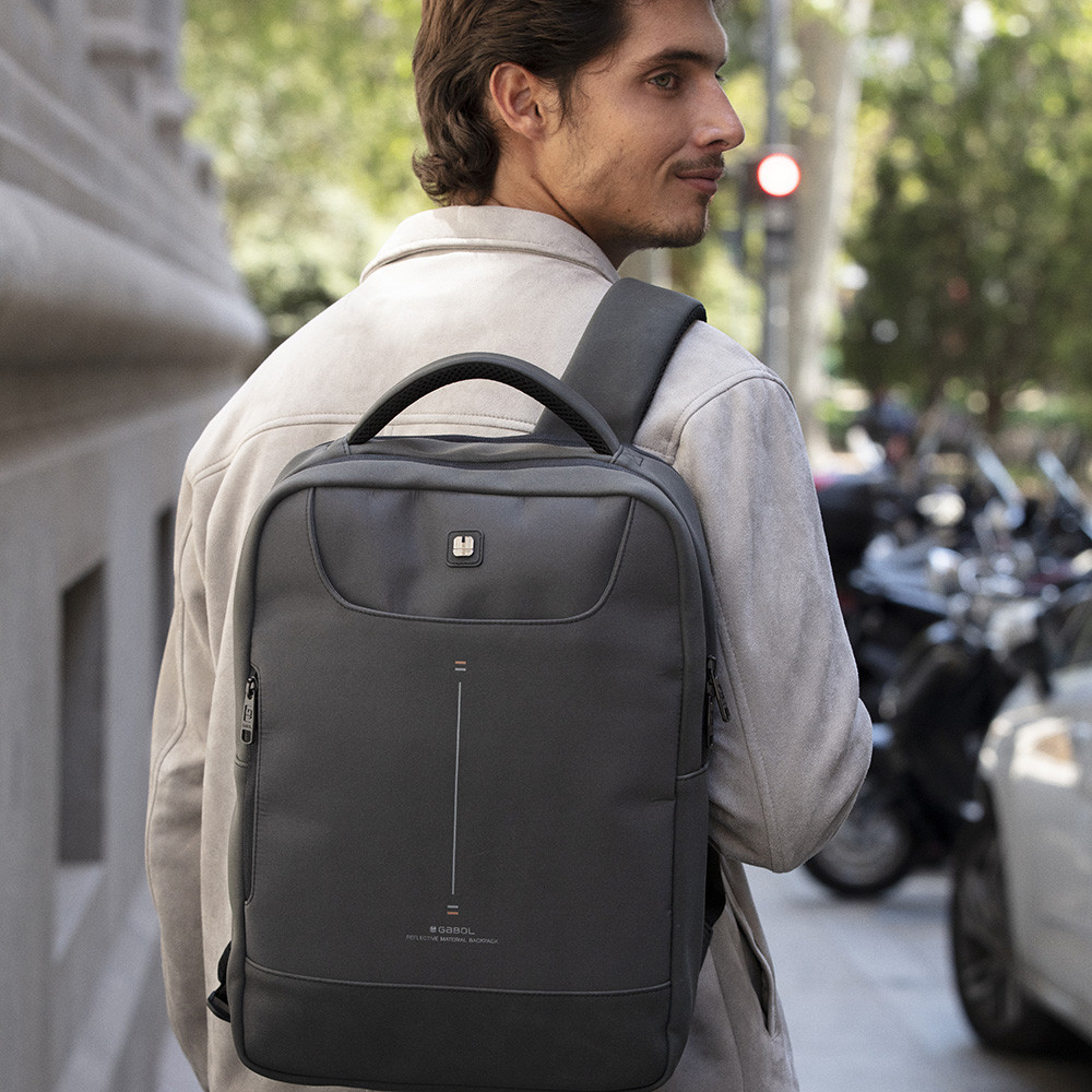 Рюкзак для ноутбука Gabol Backpack Reflect 14L Grey (412455-016) Київ - фото 9