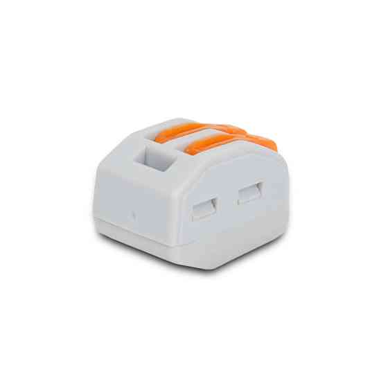 Клема швидкого монтажу з важелями на 2 дроти 222-412 Київ