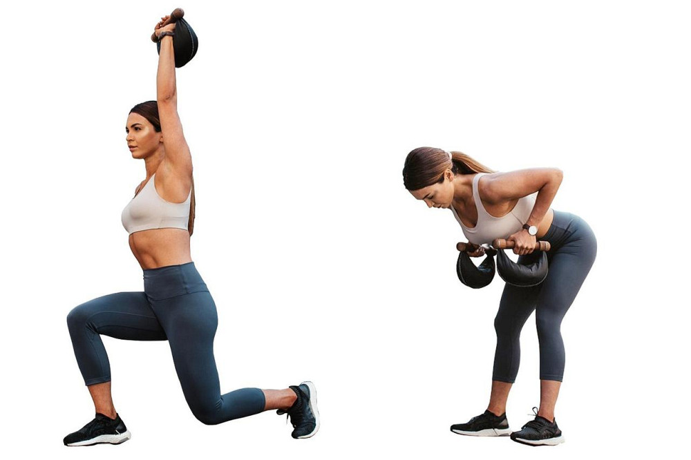 Набір гантелі з підставкою SwingBell Tower NOHRD 2-8 кг Oak Vintage Leather Київ - фото 5